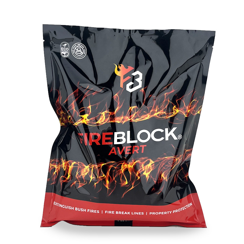 1.25kg of Fireblock Avert for the use of Grass Fires and Fire breaks