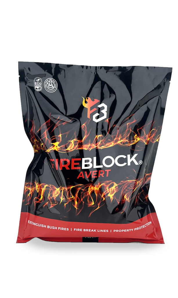 1.25kg of Fireblock Avert for the use of Grass Fires and Fire breaks